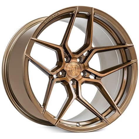 2022 Staggered Rohana Wheels Rfx11 Brushed Bronze Polaris Slingshot 3 Wheeler Rims Sls063 2