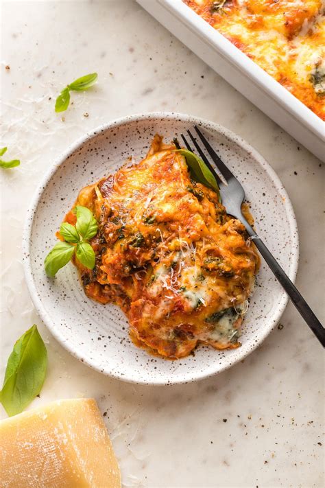 Baked Ravioli With Spinach Nourish And Fete