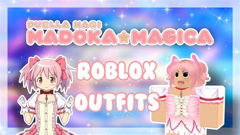 Puella Magi Madoka Magica Roblox Outfit Ideas Anime Youtube