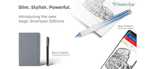 Livescribe Introduces Next Generation Aegir Smartpens With New Plug In