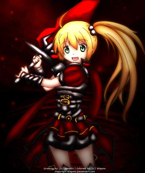 Fateapocrypha Saber Of Red Mordred By Copyright Wapow On Deviantart