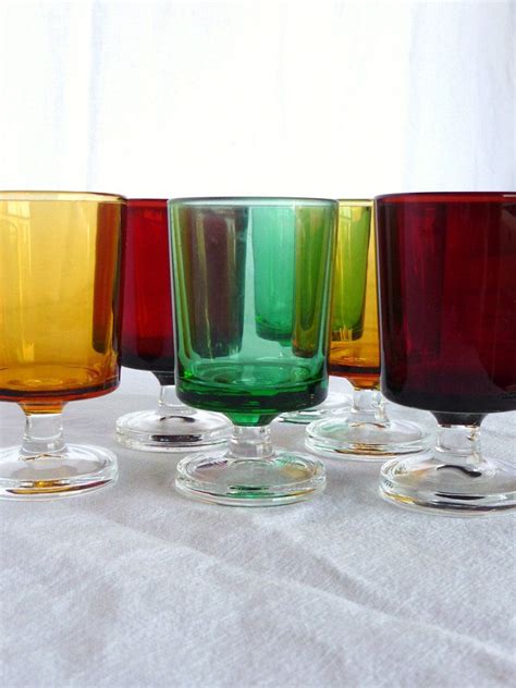 Luminarc Cavalier 7 5cm Liqueur Glasses Set Of 6 Etsy Luminarc Liqueur Glasses House