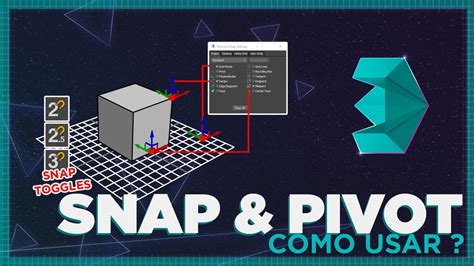 Snaps And Pivots L 3ds Max Tutorial 006 Youtube
