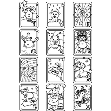 820x1060 color online preschool crafts crafts. All Signs Zodiac Coloring Page