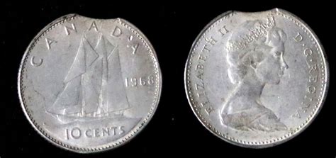 Numicanada 10 Cents 1968 Valeur Des Pièces De Monnaie Canadiennes
