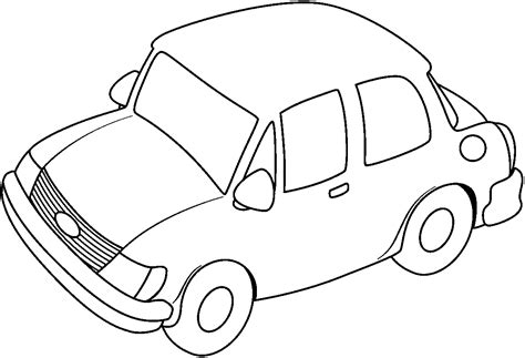 Car Images Clip Art Black And White Images Poster