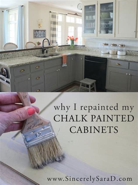 Why I Repainted My Chalk Painted Cabinets Amy Howard Paint Cabinets