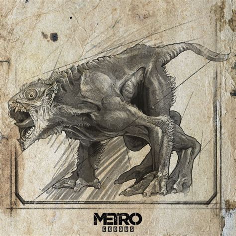 Metro 2033 Creature Design Creature Art Mutant Chronicles Metro