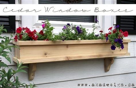The flower box planters that you see below come with a hint of charming diy wooden flower box by the window is a showstopper. How To Make A Drop Leaf Dining Table, Cedar Window Planter ...