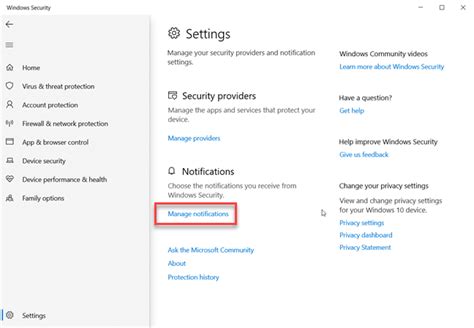 How To Disable Windows Security Notifications In Windows 10