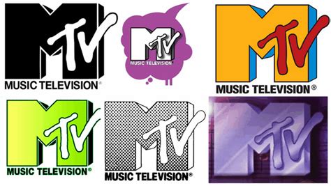 The Many Faces Of Mtv Logo Design Spellbrand Mtv Logo Logo Design