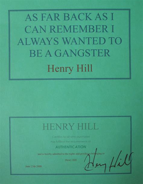 Lot Detail Mafia Henry Hill Original Hand Painted And Signed Artwork