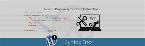 How To Fix Syntax Error In WordPress YourTheme Shop