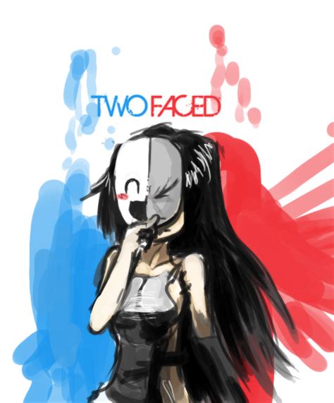 Two Faced By Cg Sphinx On Deviantart