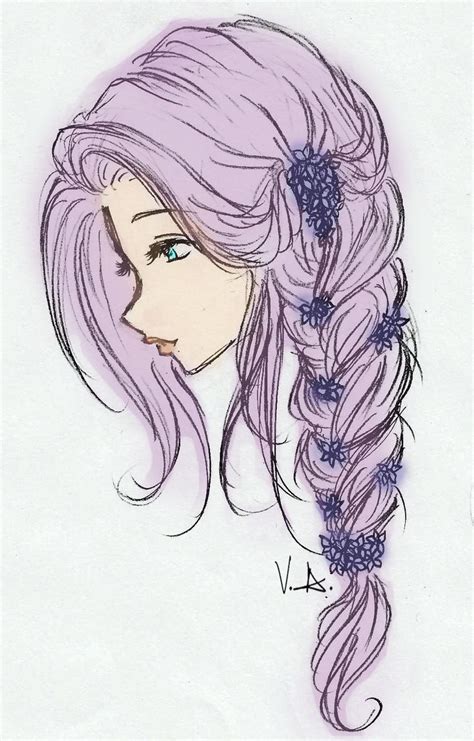 Drawing Hairstyles For Your Characters Dibujos De Peinados Dibujar My