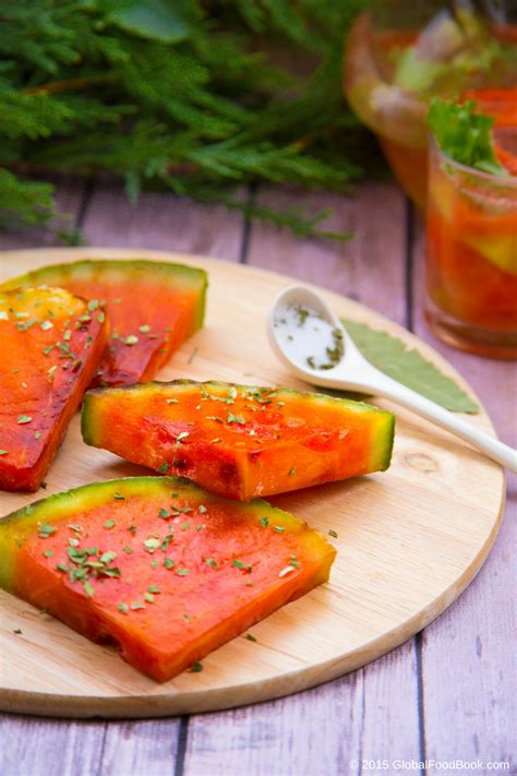 GRILLED WATERMELON WITH WATERMELON DRINK | Recipe | Grilled watermelon, Watermelon drink, Watermelon