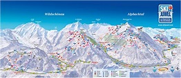 Ski Juwel Alpbachtal Wildschönau Piste Map | J2Ski