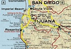 Mapa de Tijuana