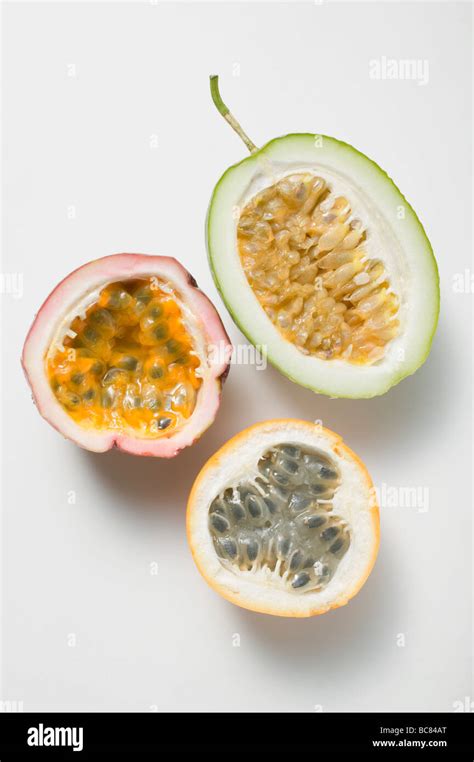 Types Of Passion Fruits Hi Res Stock Photography And Images Alamy