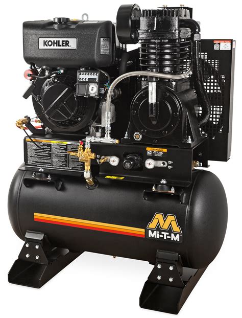 Mi T M Abs 9kd 30h Diesel Air Compressors 30 Gallon Two Stage Diesel