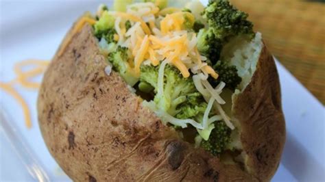 Baked potatoe photos and images. Microwave Plastic Wrap Baked Potato - BestMicrowave