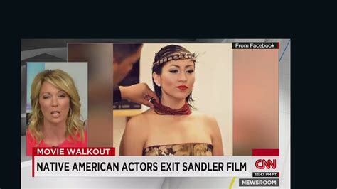 Native American Actors Walk Off Adam Sandler Movie Cnn