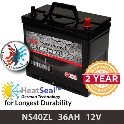 Hyundai battery ns40zl brand new original spare part. NS40ZL (36B20L) 4S Professional Extreme-Life MF ...