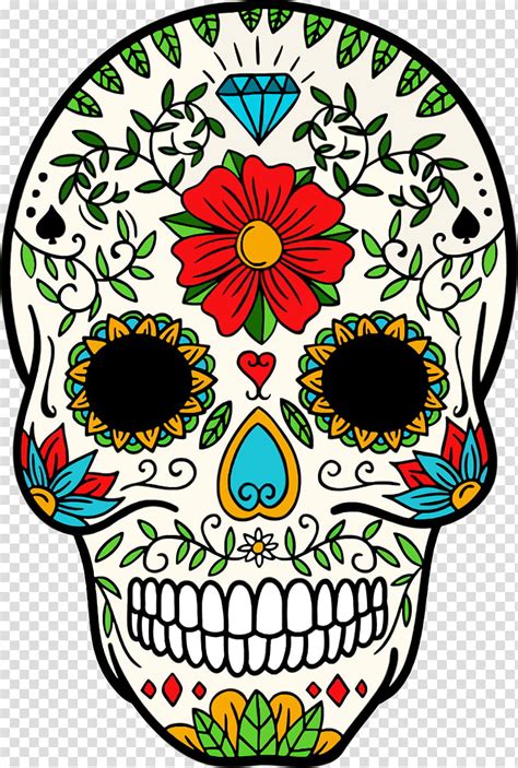 Free Download Day Of The Dead Skull Death Calavera Skull Art