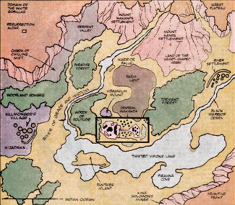 You are free to use above map for educational purposes. Wakanda (comics) Wiki
