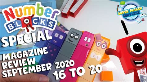 Numberblocks Special Magazine Numberblocks 16 To 20 September 2020