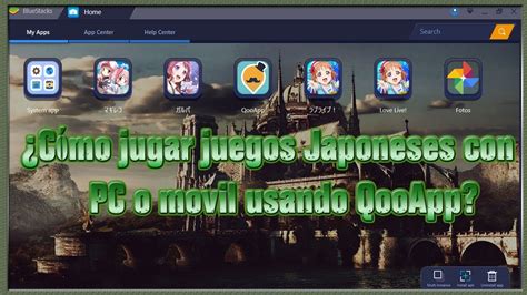 ¡disfruta de versiones completas de juegos para pc gratis! Como jugar juegos Japoneses con BlueStack y QooApp en PC y en Móvil - YouTube