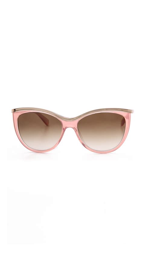 Kate Spade New York Harmony Sunglasses Neutralbrown Gradient In Pink Lyst
