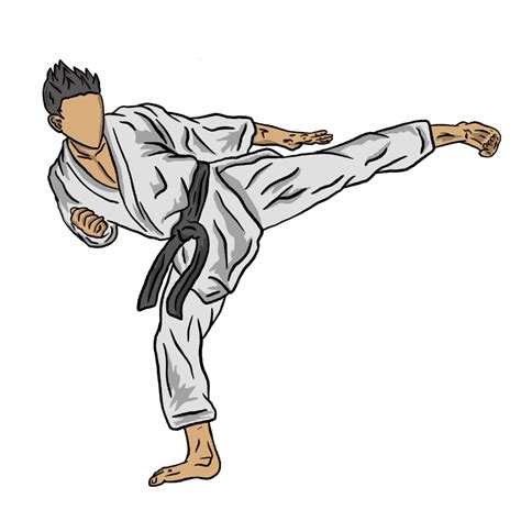 Illustration Von Karate 18870862 Png