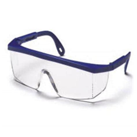 facility maintenance and safety business and industrial clear lens storm safety glasses blue frame