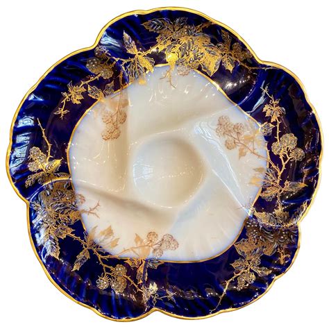 Antique French Charlie Fields Limoges Oyster Plate At Stdibs