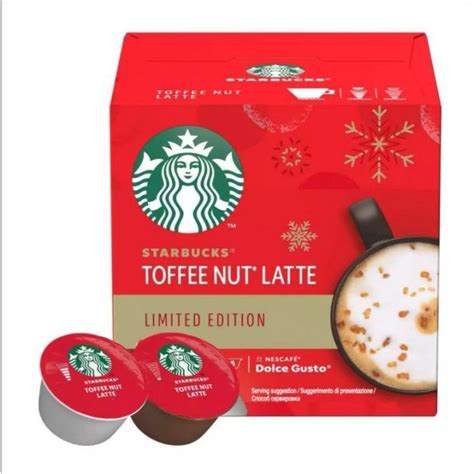 Pre Order Starbucks Toffee Nut Latte By Nescafe Dolce Gusto S S