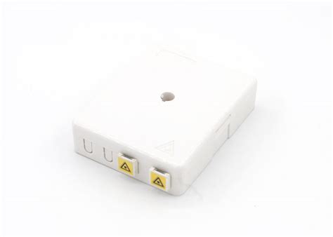 Used for wall mounted or desktop applications. Fiber Wall Socket Outlet, 2 Fiber Termination Box | FOCONEC