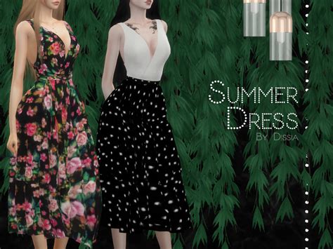 The Sims Resource Summer Dress