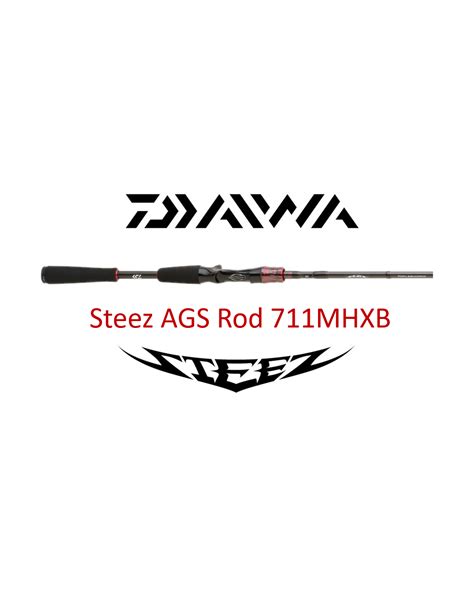 Daiwa Steez AGS Rod 711MHXB Worm