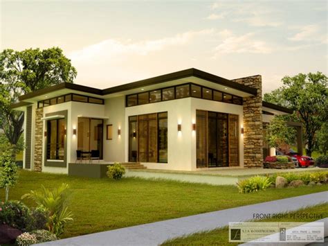 Budget Home Plans Philippines Modern Bungalow House Design Modern