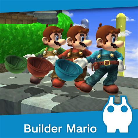 Builder Mario Super Smash Bros Brawl Mods