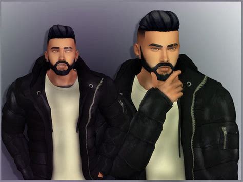 Sims 4 Cc Custom Content Maxis Match Male Hairstyle Mathcope Eric