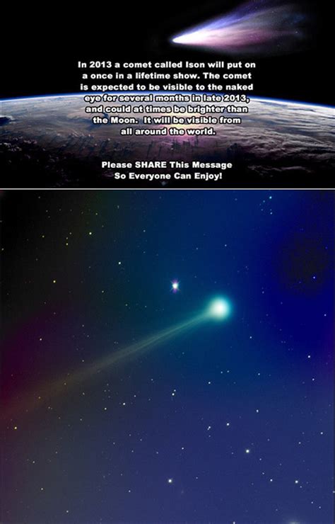 Mind Blowing Picture Of Comet Ison Captured By Amateur Astronomer