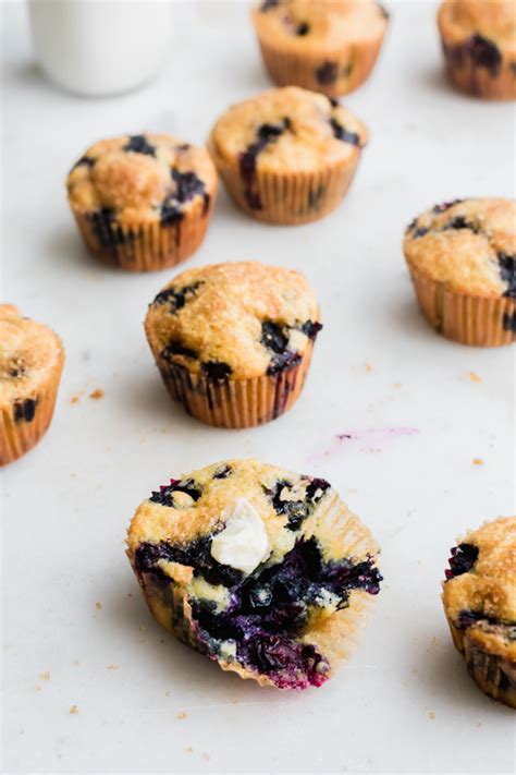 Buttermilk Blueberry Muffins Blue Bowl