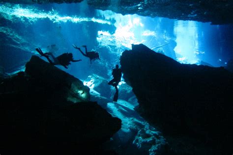 Two Tanks Cenotes Aqua Excursions Scuba Diving Riviera Maya