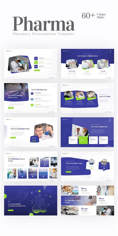 Pharma Pharmaceutical Powerpoint Template Ppt And Keynote Templates
