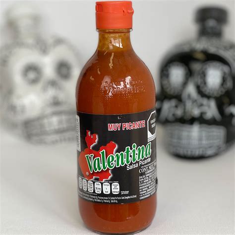 Valentina Salsa Picante Black Extra Hot Sauce Ml Bottle Aztec