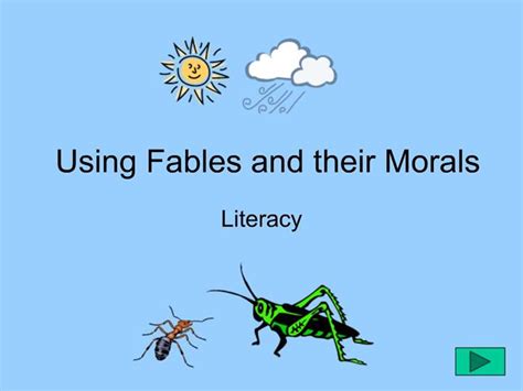 Ppt Using Fables And Their Morals Powerpoint Presentation Free