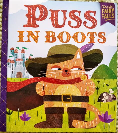 Classic Fairy Tales Puss In Boots Story Books For Kids Booky Wooky
