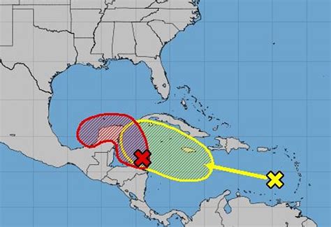 tropical storm gamma forms and will move into the gulf